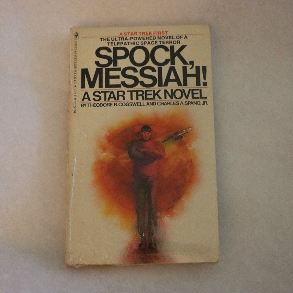 Spock, Messiah! A Star Trek Novel, A Star Trek paperback, New in Plastic